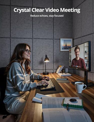 ألواح الجدران المقاومة للصوت ، ألواح رغوة صوتية كوتشوو للصوت للجدران ، 12 لوحات جدران صوتية 16'x12''x0.4 '' لوحات صوتية ملصقات ذاتية ، وألواح صوتية ، ديكور ، بيج ، بيج in Kuwait