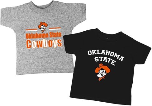 Two Feet Ahead Pack of 2 Toddler Short Sleeve T-Shirts Tee College Licensed Shirt in Kuwait