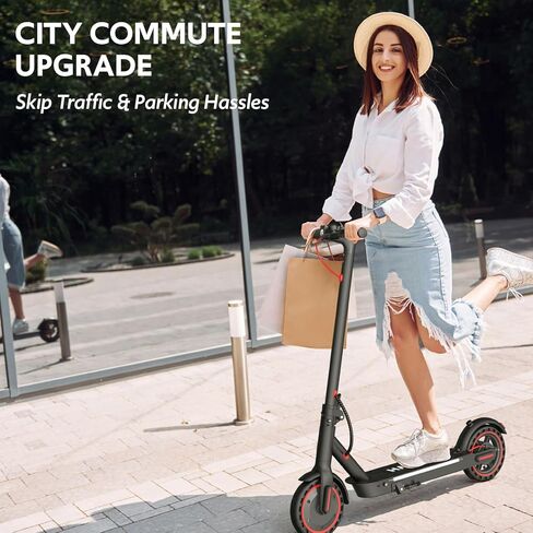 Electric Scooter for Adults, Foldable E-Scooter with Dual Suspension & Front/Rear Turn Signal Lights, 650W Motor, 36V 18AH Battery, Up to 25 Miles Range & 22 MPH, 10" Large Honeycomb Solid Tires in Saudi Arabia