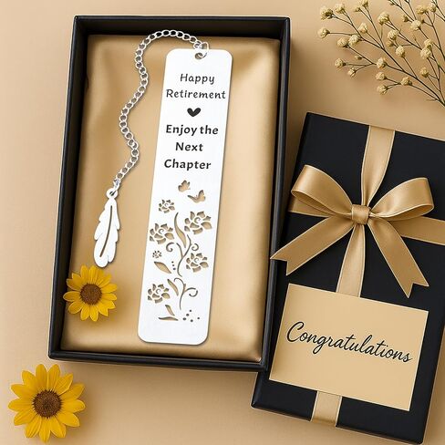 Metal Bookmark - Coworker Leaving Gifts for Women Men, Going Away Farewell Goodbye Gifts for Coworkers, You Will Be Missed Compass Bookmark, Retirement Gift for Boss Teacher Nurse Friend Coworker in Saudi Arabia