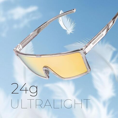 Rockbros Photochromic Cycling Cycling Clickes UV400 نظارات الدراجة خفيفة الوزن ركوب الدراجات في الهواء الطلق للرياضة في الهواء الطلق in Saudi Arabia