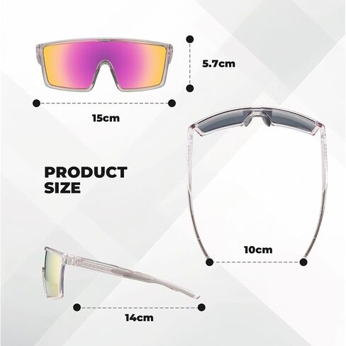 Rockbros Photochromic Cycling Cycling Clickes UV400 نظارات الدراجة خفيفة الوزن ركوب الدراجات في الهواء الطلق للرياضة في الهواء الطلق in Saudi Arabia