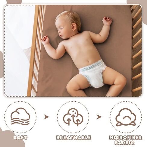 4 Pcs Watercolor Cute Dragon Fairy Tale Crib Sheets for Boys Girls 52'' x 28'' x 8'' Cloud Moon Star Dragons Egg Breathable Standard Newborn Mattress Sheets Fitted Baby Toddler Gifts in Saudi Arabia