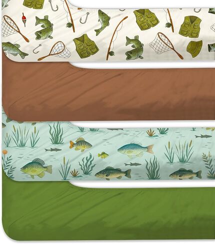 4 Pcs Watercolor Cute Dragon Fairy Tale Crib Sheets for Boys Girls 52'' x 28'' x 8'' Cloud Moon Star Dragons Egg Breathable Standard Newborn Mattress Sheets Fitted Baby Toddler Gifts in Saudi Arabia