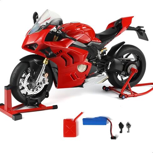 Risopen 1: 6 نموذج دراجة نارية لـ Kawasaki Ninja H2R Metal Die-Cast Motorycle Model مع Moto Moto Classic Collection Collection Collection للبالغين (أسود) in Kuwait