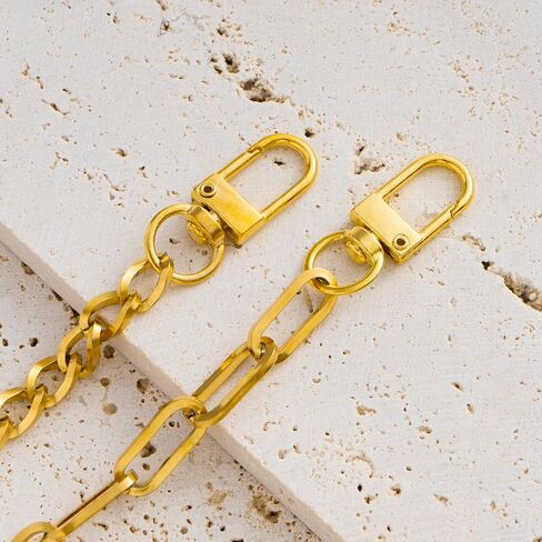 Gold Bag Charms 3pcs Cute Cherry Bag Charms For Handbags, 8" 9.7" 12" Replacement Purse Extender Chain Shoulder Crossbody Purse Chain Charm Accessories For Women in Saudi Arabia