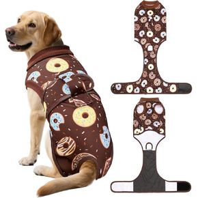 بدلة لاستعادة الكلاب ، ملابس الكلاب المهنية للجراحة أنثى ذكر ، كلاب جراحة استعادة قميص بودز لتجميع المعاد in Kuwait