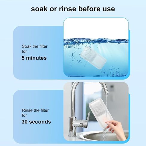 (12 Pack) Cat Water Fountain Filters Replacement Compatible With oneisall Cat Water Fountain, Cat Fountain Filters for 67oz/2L Stainless Steel Cat Fountain in Kuwait