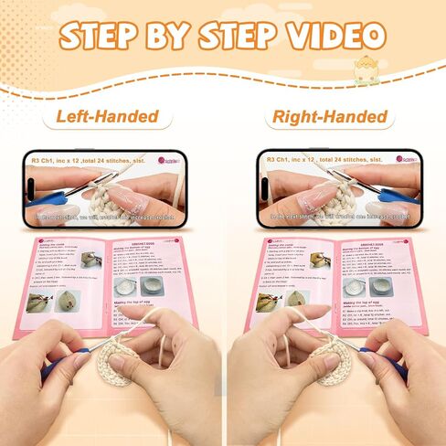 SGIBYN Crochet Kit for Beginners with Step-by-Step Video Tutorials,Beginners Starter Crochet Axolotl Animal Kit for Women Adults Amigurumi Knitting Set Learn to Crochet (11.8'' Large Axolotl) in Saudi Arabia