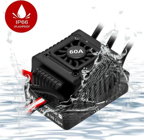قامت Hobby Fans بترقية 60A بدون فرش ESC 2-3S وحدة التحكم الإلكترونية ESC in Kuwait