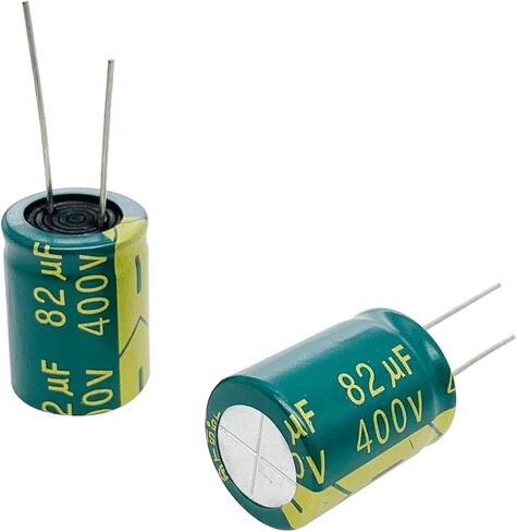 10PCS 400V 10UF Capacitor 10x17MM(0.39x0.67in) High Frequency Aluminum Electrolytic Capacitors for TV, LCD Monitor, Game in Saudi Arabia