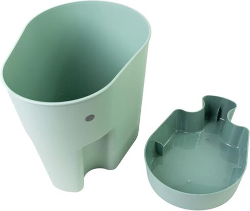 Ellie Bath Toy Storage Scoop | طفل رضيع وطفل حمام التجفيف مع صينية بالتنقيط - رمادي in Kuwait