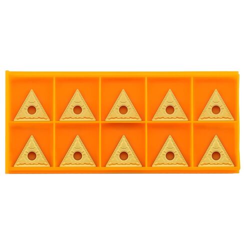 TNMG432 TNMG220408-PM CNC Carbide إدراج CVD المغلفة لأداة تحول المخرطة ، 10 أجزاء in Kuwait