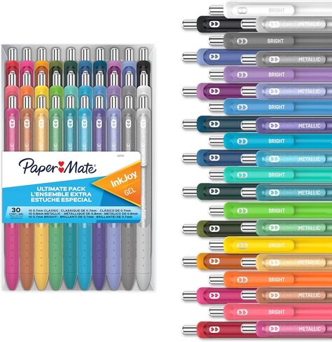رفيق الورق Flair Felair Love Pens Ultimate Pack ، ويضم 5 أنواع مختلفة من الأقلام ، والألوان المتنوعة ، 60 عددًا in Kuwait