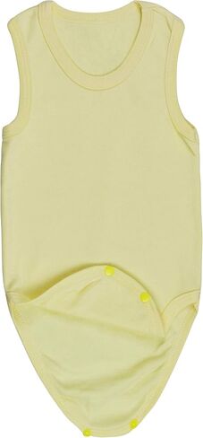 ToBeInStyle Baby Boys' 4 Pack Tank Top One-Piece Bodysuit - Assorted Colors and Prints - 1 Year Old in Saudi Arabia