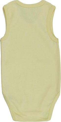 ToBeInStyle Baby Boys' 4 Pack Tank Top One-Piece Bodysuit - Assorted Colors and Prints - 1 Year Old in Saudi Arabia