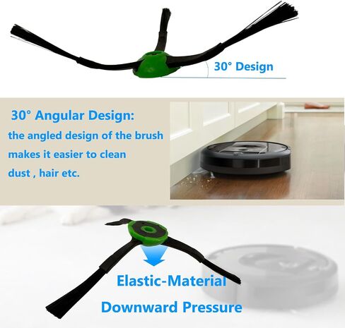 8-Pack HEPA Filter Compatible with iRobot Roomba Combo j7+, Combo j9+,Combo 10 Max, Replacement High-Effiency Filter Parts in Saudi Arabia