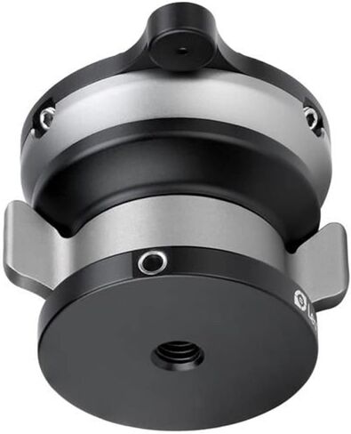 Leofoto LB-38 Mini Leveling Base Head, 38mm Ball Diameter, Butterfly Lock, Anti-Twist Screw, 10° Adjustbale Angle, 1/4" Mounting Stud, 3/8" Base Thread in Saudi Arabia