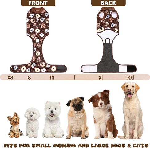 Dog Recovery Suit, Professional Dog Clothes for Surgery Female Male, Dogs Surgery Recovery Bodysuit Shirt for Spay Neuter, Pet Anti-Licking Onesie for Small Medium Large Dogs Cats, Medium in Saudi Arabia