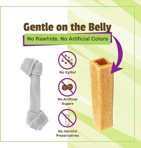 Pet Naturals BusyButter Balanced Belly Peanut Butter Bones, Rawhide-Free Chews for Small Dogs, Long Lasting Chew Bones, Probiotics and Pumpkin for Gut Health, 22 Count in Kuwait