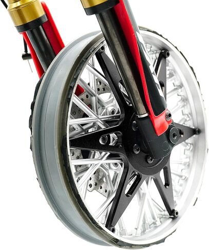 Aluminum 7075 Front Hub Spoke Support Plate for LOSI 1/4 Promoto-MX Motorcycle Metal Front Wheel Support Repair Modification Upgrade Parts (Red) in Saudi Arabia