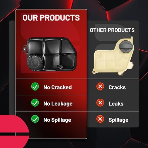 BDFHYK Engine Coolant Expansion Reservoir Overflow Tank Compatible with Mercedes-Benz SLS C63 ML63 AMG ML320 ML350 ML450 ML500 ML550 GL320 GL350 GL450 GL500 GL550 3.0L 3.5L Replace ‎603-256 1645000049 in Kuwait