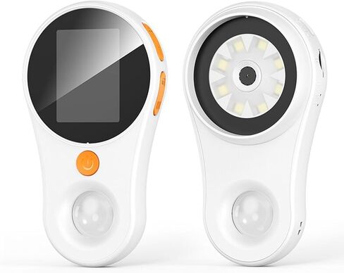 500X Handheld Digital Microscope Fixed Focus 2.0 Inch IPS Screen Portable Magnifying Glass with 8 LED Lights for Kids and Adults (Black) in Kuwait