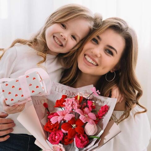 500 PCS أنابيب منظفات الحرف ， 5 ألوان منظفات الأنابيب بالجملة ، تشنيل سيقان مجموعة الحرف الزهور لزخارف باقة يدوية مصنوعة يدويًا أشرطة بيضاء ， السيقان ، الشريط ， Stamens ، عصي الغراء (الوردي) in Kuwait