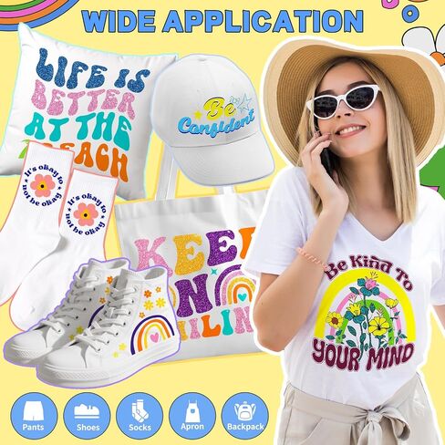 TECKWRAP HTV Vinyl Bundle Heat Transfer Vinyl 12"x10" - Includes 45 Sheets Assorted Colors Iron on Vinyl Pack, Heat Press Design for DIY T-Shirts and Other Fabrics in Saudi Arabia