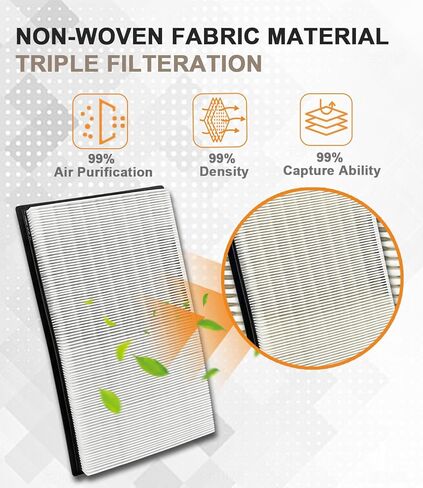 فلتر هواء المحرك CA9360، بديل لكامري 2002-2011 سيينا 2004-2010 هايلاندر 2001-2007/2009-2013 سولارا 2004-2008 ES300 2002-2003 ES330 RX330 in Kuwait