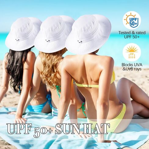 Silkfly 6 PCS قبعة دلو قطنية أبيض لصبغ التعادل ، أشياء بيضاء لربط مجموعة الصبغة للأطفال البالغين ، شاطئ دلو القبعة بالجملة in Kuwait
