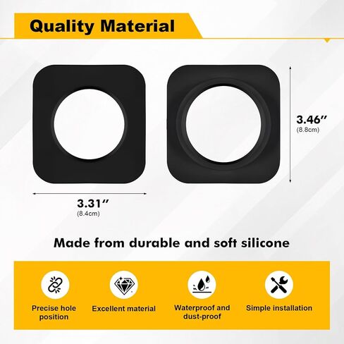2 Pack Security Camera Window Mount Compatible with Tapo C120, No Drill No Screws Installation Required, Anti-Theft Strong Adhesive Tape Holder for Home Security in Saudi Arabia