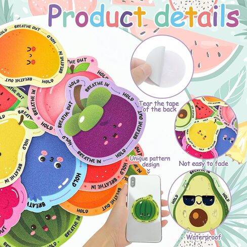 Fulmoon 120 PCS الهادئة القلق الملصقات الحسية محكم شرائح حسية حيوان باندا الغزلان الأسد النمر يونيكورن الأداة اللمسات اللمسة اللمسة اللمسة لمكتب الفصول الدراسية البالغين المراهقين راحة in Saudi Arabia
