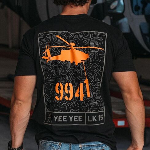 Yee Yee Apparel Fear of God T Shirt – Men’s Graphic Tees and Short Sleeve Shirts with Front and Back Design (Large) in Saudi Arabia