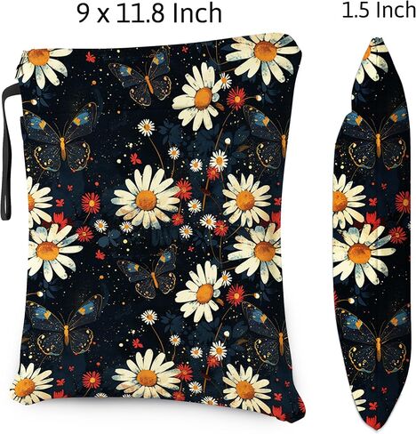 Book Sleeve with Zipper, A Book a Day Book Lover Gift for Teen Women Girl, Velaris Black in Saudi Arabia