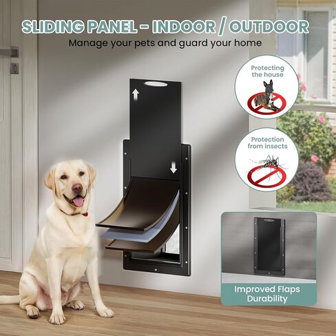 باب الكلب 3-flap ، باب دوجي متوسطة الكلب للجدار ، أبداً باب الكلب البلاستيكي الصدأ ، نفق تلسكوب ، رفرف العزل ، اللوحات المغناطيسية ، لوحة إغلاق ، باب الحيوانات الأليفة حتى 45 رطل (متوسط) in Kuwait