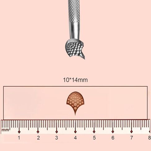 Leather Stamping Tools for Leather Crafts，Fish Scale Pattern Leather Crafting Stamp Tool with 304 Stainless Steel in Saudi Arabia