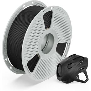 SUNLU 0.5KG PA12-CF Carbon Fiber Nylon Filament 1.75mm Black, Excellent Wear & Oil Resistance, Heat-Resistant,Low Moisture Absorption, 3D Printer Filament Dimensional Accuracy +/-0.02mm in Kuwait