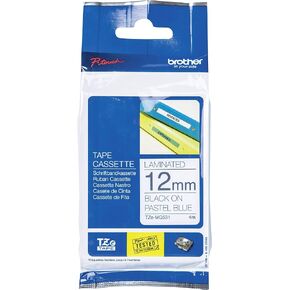 Brother Genuine P-Touch TZe, Black Print on Gold Label Tape (TZePR831), Premium Glitter Laminated,1/2in x 26.2ft (12mm x 8m) for Select P-Touch Label Makers, Powerful Lamination, for Crafting in Kuwait