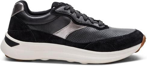 Aetrex Women's Emily Orthopedic Plantar Fasciitis Relief Arch Support Inserts Shoes - Adjustable Lace-Up Leather Sneakers for Women in Saudi Arabia