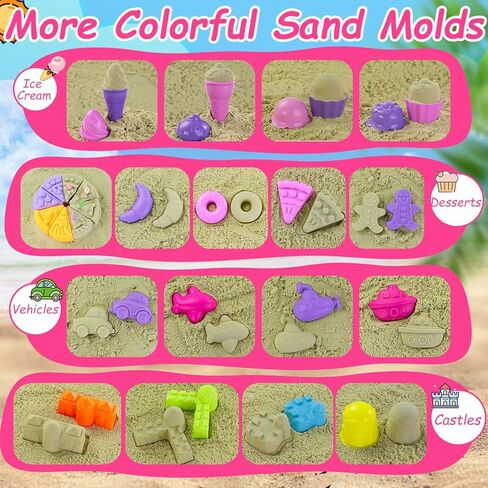 ألعاب الرمال الشاطئية ، شاحنة تفريغ كبيرة مع دلو ، مجموعة من القلعة القلعة الرملية الصخرية مع حقيبة شبكية ، قوالب رمل ، مجارف ، شخصيات العمال ، أطفال أطفال صيف الصيف الصيفي في الهواء الطلق in Kuwait