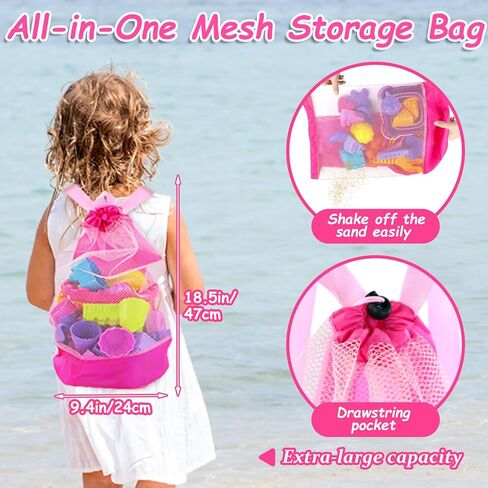 ألعاب الرمال الشاطئية ، شاحنة تفريغ كبيرة مع دلو ، مجموعة من القلعة القلعة الرملية الصخرية مع حقيبة شبكية ، قوالب رمل ، مجارف ، شخصيات العمال ، أطفال أطفال صيف الصيف الصيفي في الهواء الطلق in Kuwait