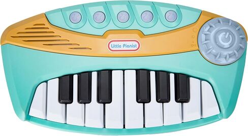 Contixo KP2 Piano Keyboard for Toddler - Toddler Piano, Mini Baby Piano, Toddler Musical Instrument, Toddler Toy with Light, Songs, Ideal Music Gifts for Boys Girls, Blue in Saudi Arabia