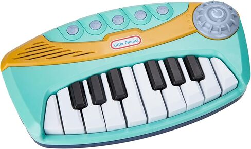 Contixo KP2 Piano Keyboard for Toddler - Toddler Piano, Mini Baby Piano, Toddler Musical Instrument, Toddler Toy with Light, Songs, Ideal Music Gifts for Boys Girls, Blue in Saudi Arabia
