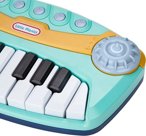 Contixo KP2 Piano Keyboard for Toddler - Toddler Piano, Mini Baby Piano, Toddler Musical Instrument, Toddler Toy with Light, Songs, Ideal Music Gifts for Boys Girls, Blue in Saudi Arabia