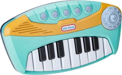 Contixo KP2 Piano Keyboard for Toddler - Toddler Piano, Mini Baby Piano, Toddler Musical Instrument, Toddler Toy with Light, Songs, Ideal Music Gifts for Boys Girls, Blue in Saudi Arabia