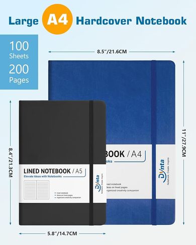 5 أجهزة الكمبيوتر المحمولة للمجلة Gack Hardcover Journal للعمل 320 صفحة A5 المجلات السميكة 5.8 × 8.4 بوصة 100 GSM Paper College المحكم للكتابة ، والدوار ، وأخذ الملاحظات. in Kuwait