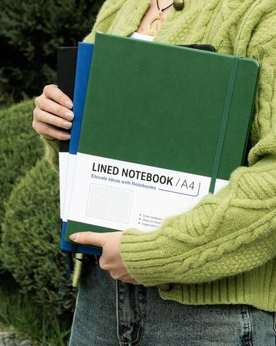 5 أجهزة الكمبيوتر المحمولة للمجلة Gack Hardcover Journal للعمل 320 صفحة A5 المجلات السميكة 5.8 × 8.4 بوصة 100 GSM Paper College المحكم للكتابة ، والدوار ، وأخذ الملاحظات. in Kuwait
