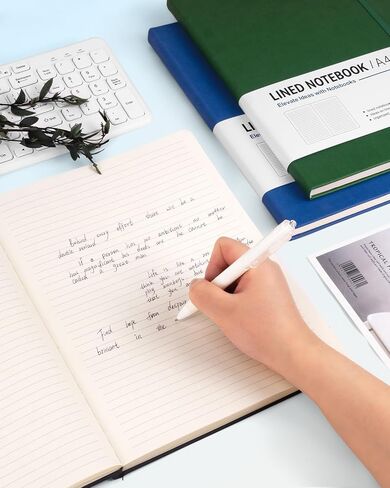 5 أجهزة الكمبيوتر المحمولة للمجلة Gack Hardcover Journal للعمل 320 صفحة A5 المجلات السميكة 5.8 × 8.4 بوصة 100 GSM Paper College المحكم للكتابة ، والدوار ، وأخذ الملاحظات. in Kuwait