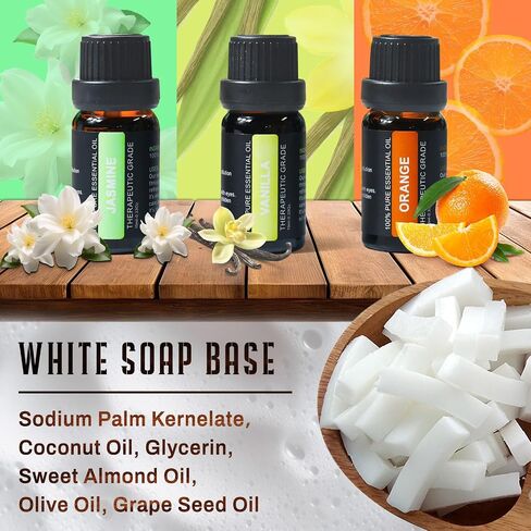 Whiztoys Soap Make Moundies ، مجموعات الحرف اليدوية للبالغين والأطفال ، مجموعة المبتدئين DIY تحتوي in Kuwait